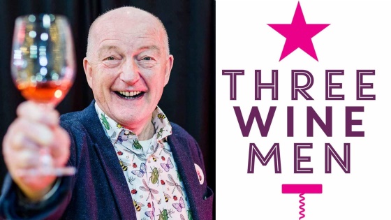 Oz Clarke at Three Wine Men Cracking Christmas